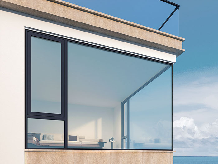 庫爾城堡 11014D 斷橋平開窗